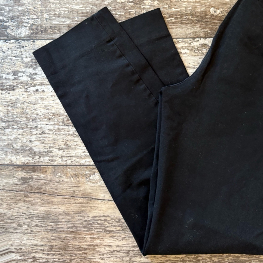 Banana Republic Sloan Trousers Size 4 Black - Picture 2 of 7